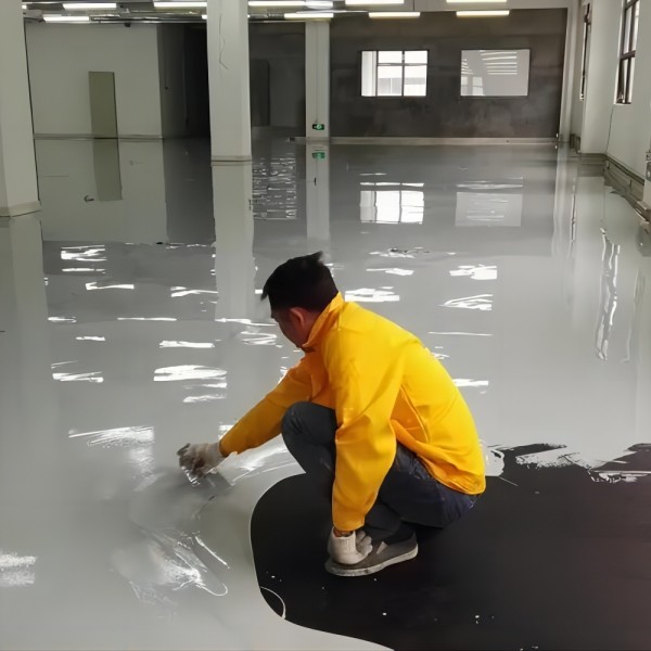青岛防腐防静电地坪,防腐防静电自流平地坪